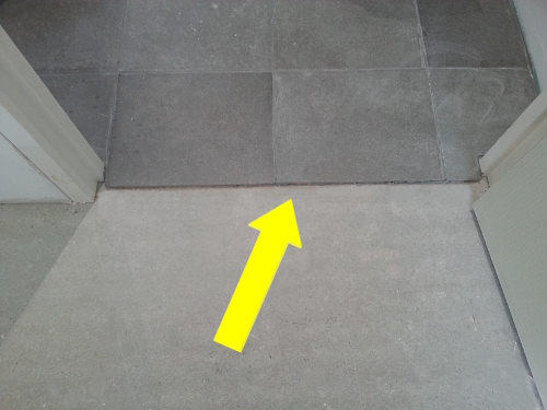 Comment poser idéalement une barre de seuil ?